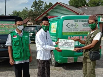 LAZISNU Pringsewu Bantu Korban Puting Beliung di Tulang Bawang