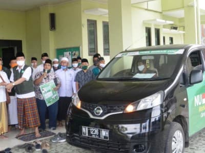 Kenalkan Protokol Kesehatan, NU Pasuruan Luncurkan Mobil Covid-19