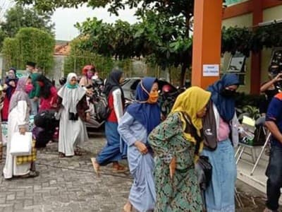 Kesehatan Jadi Syarat Santri Kembali Ke Pesantren Darul Mustofa Demak 
