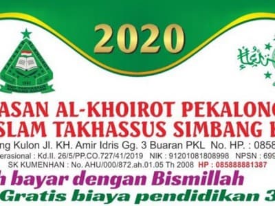 SMP Islam Takhassus Pekalongan Sediakan Beasiswa bagi Pelajar Terdampak Rob dan Corona
