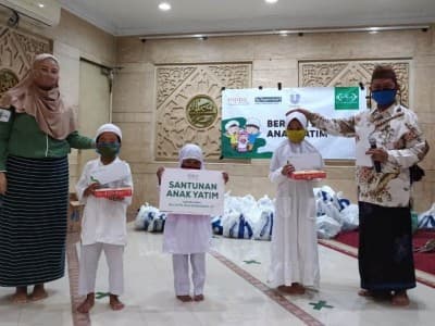 NU Care-LAZISNU Berbagi Bersama Anak Yatim Jakarta