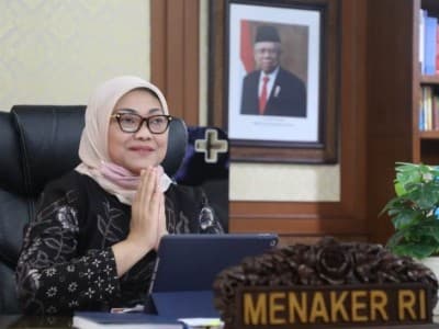 Halal Bihalal Virtual Pegawai Kemnaker Jadi Momen Melepas Kerinduan
