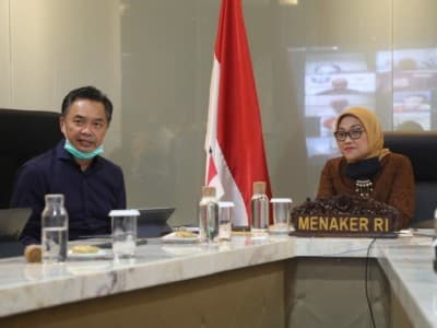 Kemnaker dan Diaspora Indonesia Galang Donasi Bagi Pekerja Terdampak Covid-19