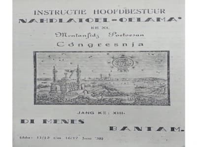 Congres Ke-13 NU, Volksraad, dan Perpecahan Sarekat Islam