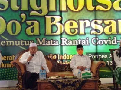 Pesantren Amanatul Ummah Sambut Kedatangan Santri dengan Istighotsah