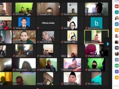 Tingkatkan Kompetensi Guru, Ma’arif NU Bondowoso Gelar Pelatihan Online