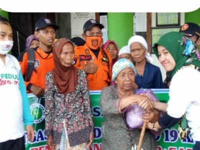 Satgas Covid NU Demak Edukasi Warga Terdampak Pandemi Corona