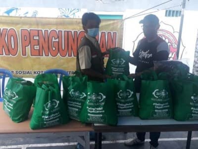 NU Peduli DKI Jakarta Bantu Warga Korban Kebakaran