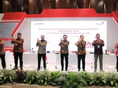 Telkom Bagikan Dividen Rp15,26 Triliun