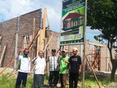 Maksimalkan Potensi Wakaf, NU Tulung Agung Pringsewu Bangun Gedung Serbaguna