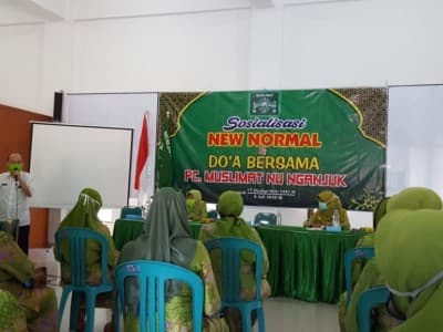 Sambut 'New Normal', Muslimat Nganjuk Tekankan Kedisiplinan Protokol Kesehatan