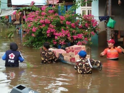 Bantu Korban Banjir, Ansor Melawi Gandeng Baznas