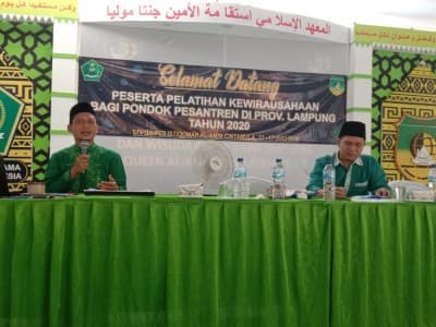 Agrobisnis Pesantren di Lampung Tetap Bergeliat di Era Pandemi