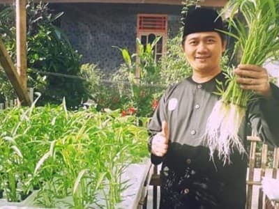 Genjot Produksi Sayuran, PCNU Subang Cetak Puluhan Petani Hidroponik
