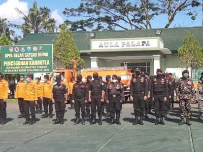 Banser Siap Jadi Mitra dalam Tanggulangi Kebakaran Hutan dan Lahan