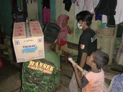 Banjir Sorong, LAZISNU Galang Donasi dan Dirikan Dapur Umum
