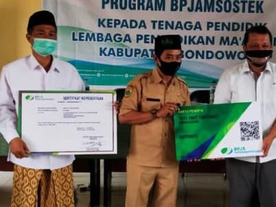 Terobosan Ma'arif, Guru NU di Bondowoso Dijamin BPJS Ketengaankerjaan