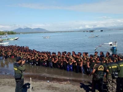 Pasukan Berani Mati Jember Membara, Namun Patuh Imbauan  Gus Dur