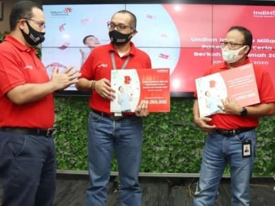 Telkom Umumkan Pemenang IndiHome Miliarder Paket Rumah Ceria 2020
