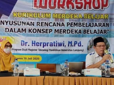 Workshop Merdeka Belajar untuk Peningkatan Kapasitas Guru