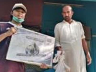 Penyaluran Daging Kurban LAZISNU di Pakistan