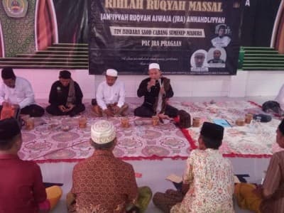 NU di Sumenep Peringati HUT ke-75 RI dengan Ruqyah Massal