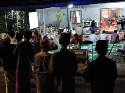 Tahlilan 7 Hari Gus Im di Ciganjur Sesuai Protokol Kesehatan