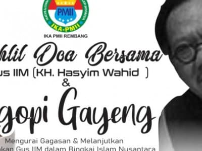 IKA PMII Rembang Malam Ini Adakan Doa untuk Gus Iim