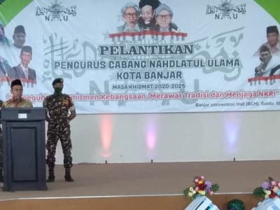Rais PCNU Kota Banjar: Tanpa Wasilah Sesuatu Tidak Bisa Terwujud
