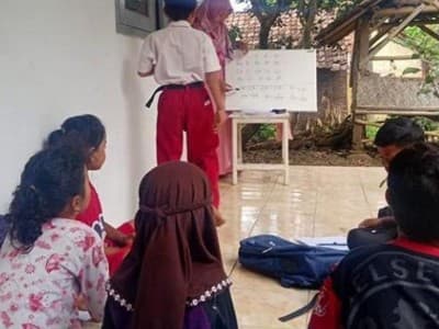 IPNU-IPPNU di Jember Terjun ke Desa Terpencil Atasi Kesulitan Belajar Daring