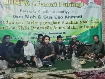 Mujahadah Jumat Pahing Lesbumi NU Pekalongan untuk Kejayaan NKRI