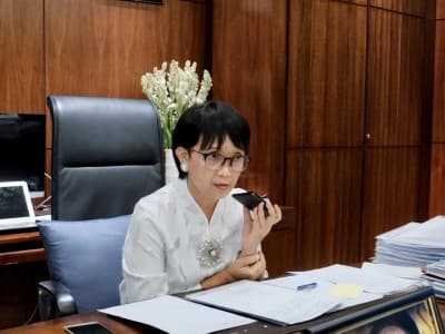 Kepada UEA, Menlu Tegaskan Posisi Indonesia terhadap Palestina