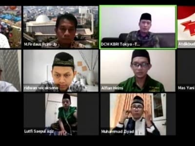 Berkah HUT dan Tahun Baru, NU-Muhammadiyah Jepang Ngaji Bareng