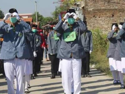 Gelar Pekan Pelajar dan Santri Cara Pelajar NU Brebes Rayakan HUT RI