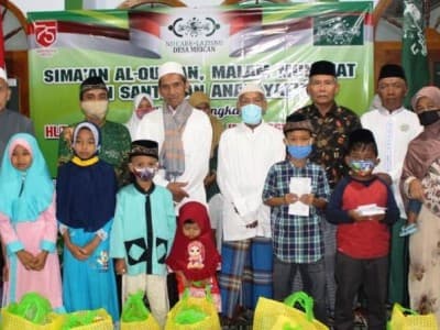 Air Mata Bahagia Iringi Santunan Yatim di Kawasan Ponorogo