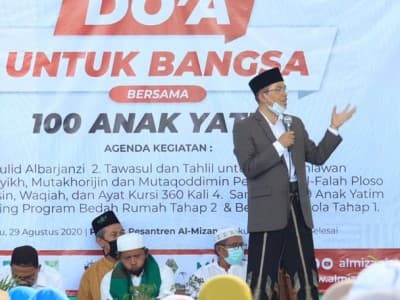 Pesantren Al-Mizan Majalengka Meriahkan 10 Muharram dengan Santunan Anak Yatim
