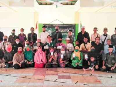 LAZISNU Kota Yogyakarta Serahkan Permodalan bagi Warga Terdampak Covid-19