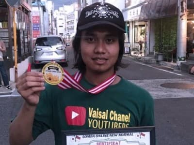 Kader Muda NU Ini Raih Juara I Lomba Azan di Jepang