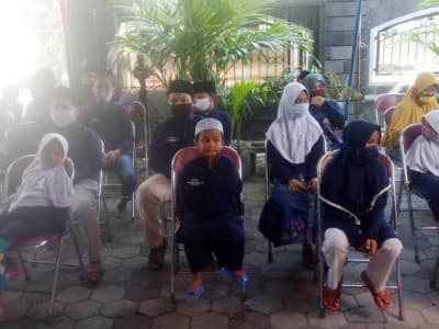 Meriahkan Muharram, Satkornas Banser Santuni Ratusan Anak Yatim