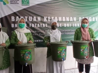 Fatayat NU Salurkan Bantuan Media Budi Daya Lele di 3 Provinsi