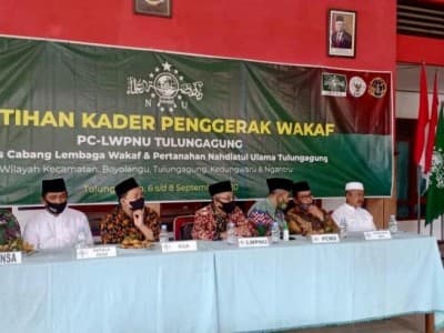 Lembaga Wakaf NU Tulungagung Tingkatkan Kompetensi Kader