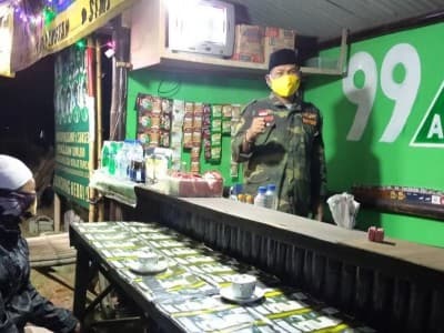 Wujudkan Kemandirian Organisasi, Ansor Wotgalih Lumajang Dirikan Cafe