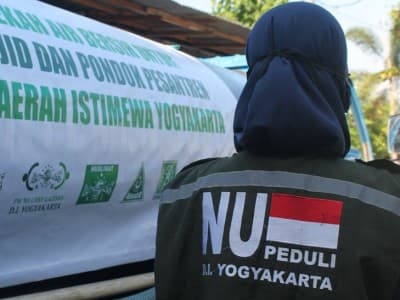 NU Care DIY Salurkan Air Bersih ke Pesantren Al Imdad 2 Bantul