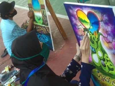 Ledakan Bom Kaligrafi di Tengah Pandemi