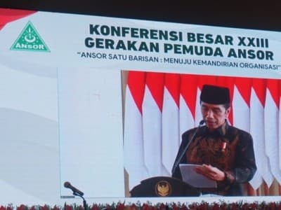 Presiden Jokowi Ajak Ansor Kolaborasi Atasi Pandemi Covid-19