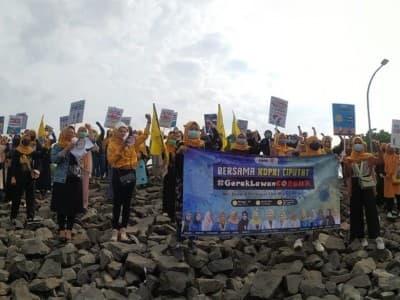 Kopri PMII Ciputat Luncurkan Aksi Damai ‘Gerak Lawan Corona’