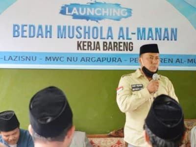 Gandeng LAZISNU, MWCNU di Majalengka Luncurkan Program Bedah Mushala 