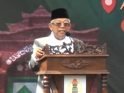 KH Ma’ruf Amin Sebut 3 Tantangan Besar NU