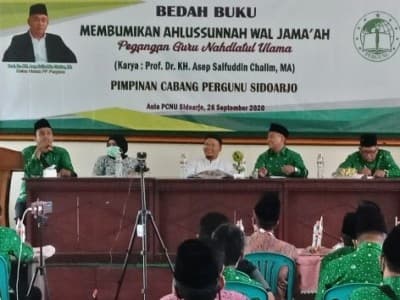 Tingkatkan Militansi Aswaja Guru NU dengan Bedah Buku