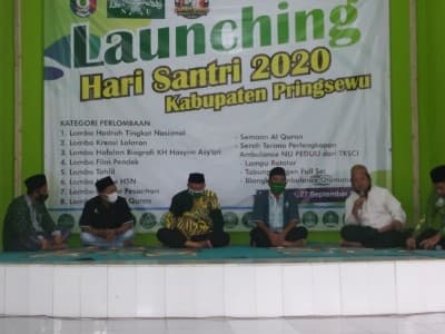Semaan Al-Qur'an Warnai Peluncuran Kegiatan Hari Santri di Pringsewu